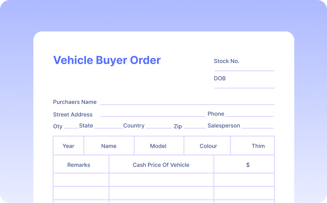 Automate Data Extraction from Buyer's Orders
