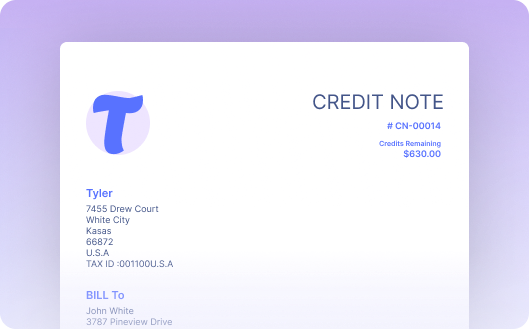 Automate Data Extraction from Credit Notes