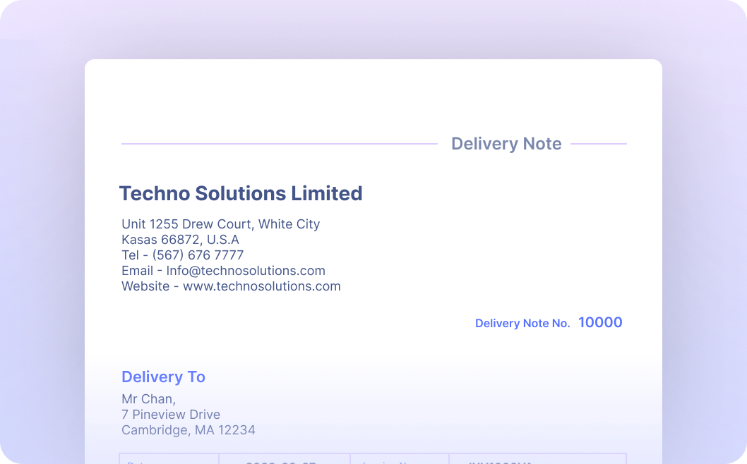 Automate Data Extraction from Return Receipts For Goods