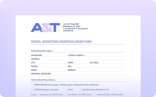 Automate Data Extraction from Insertion Orders