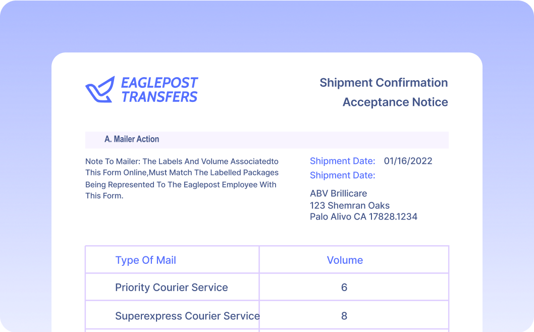 Automate Data Extraction from Shipment Confirmation Acceptance Notices