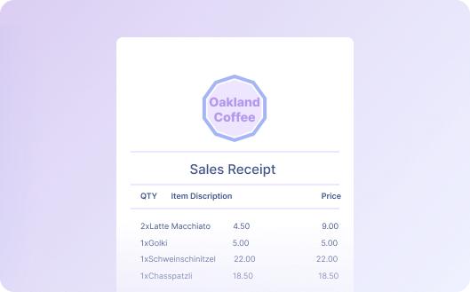 Automate Data Extraction from Receipts