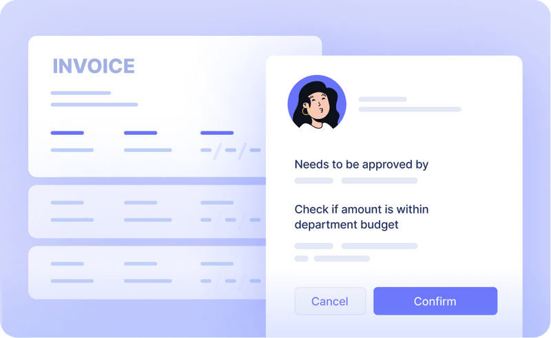 Automating the invoice approval workflow